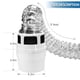 thumbnail image 2 of NOORNY Kit de ventilación 3 en 1 para secadora de interior, caja de cubeta para secadora eléctrica de ropa con conducto plateado de 10, 2 of 7