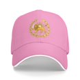 thumbnail image 2 of Lispipm Women Men Baseball Cap Adjustable Size Running Workouts Sun Hat Outdoor Activities Trucker Hats for All Season Pink, 2 of 7