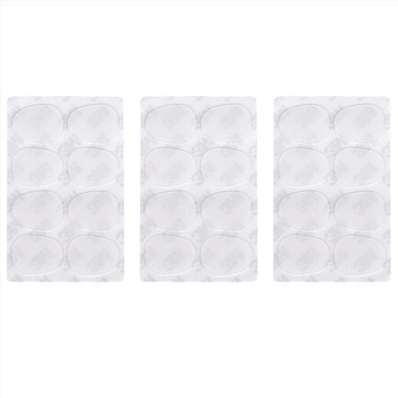 24Pcs Alto/Tenor Saxophone Sax Mouthpiece Patches Pads Cushions 0.8mm---Translucent