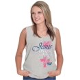 thumbnail image 5 of Jesus Loves Me Heart Cross Faith Tank Top Tee Shirt Women Brisco Brands S, 5 of 6