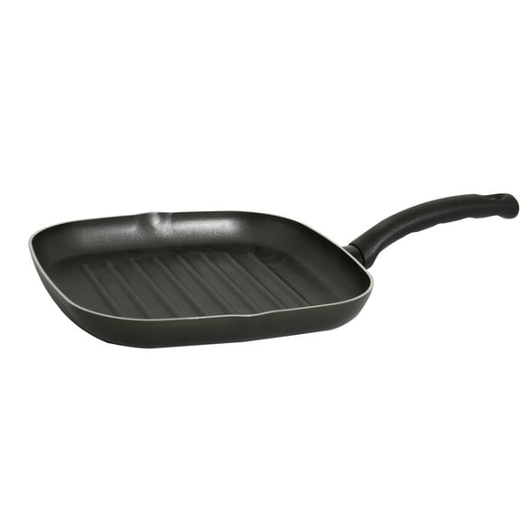 Mehtap Rectangular Grill Fry Pan Nonstick Cookware Perfect for Grilling Bacon, Steak, and Meats Dishwasher Safe