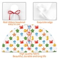 thumbnail image 4 of Yiaed Undersea Animals Print Christmas Tree Skirt , Tree SkirtsTree Mat for Christmas Winter Holiday Indoor Decorations-30", 4 of 7
