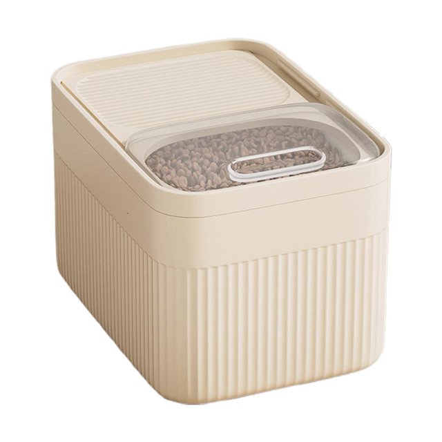 Airtight Pet Food Storage Container,Dog Food Storage Container,Up to 30lbs,For Dog Cat and Other Pet Food Storage Bin with Measuring Scoop,Airtight Cat Food Storage Container for Other Pets