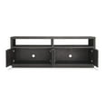 thumbnail image 3 of Modus Furniture Oxford Solid Wood 74" Media Console, Graphite, 3 of 7