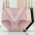thumbnail image 6 of GEWSEY Women's High Waisted Cotton Underwear Soft Breathable Panties Stretch Briefs Ladies Panties (Pink, XL), 6 of 6