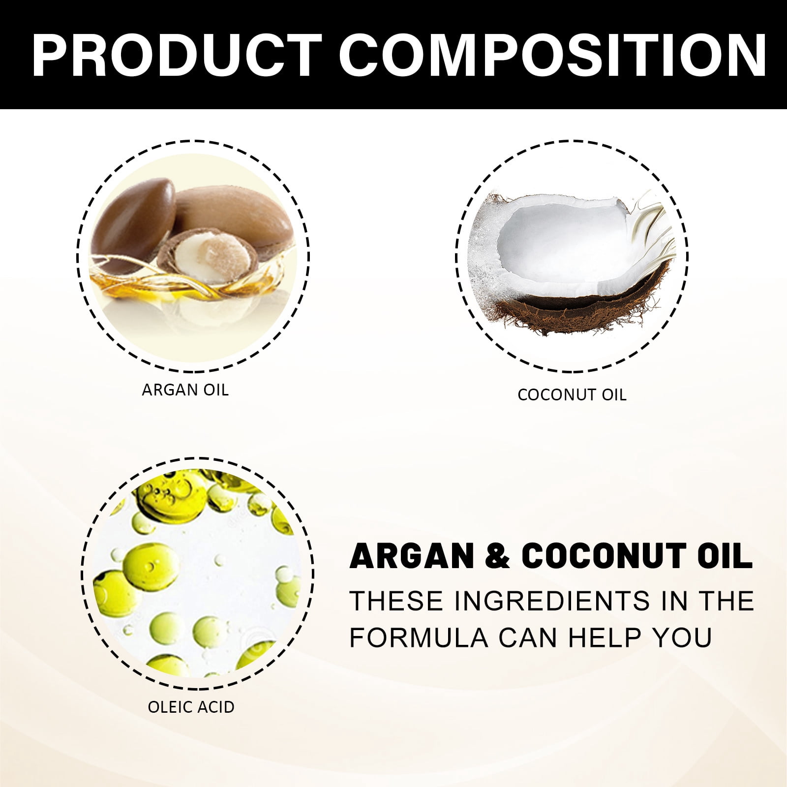 Alvantor Hair Mask with Argan & Coconut Oil for Dry, Damaged Hair - Smooth & Frizz Control, 1.76oz