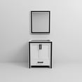 thumbnail image 5 of Lexora Home Ziva 30" Single Vanity with Mirror in White, 5 of 6