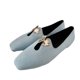thumbnail image 5 of Sombrero cuadrado de corte bajo de color sólido de tacón grueso para mujer con zapatos individuales de media boca Wmkox8yii  shjk7209, 5 of 8