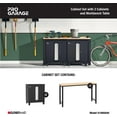 thumbnail image 3 of Closetmaid 1085840 Progarage 60-1/2"Wide 3 Piece Garage Tool Double Storage Cabinet And, 3 of 15