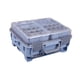 thumbnail image 4 of Estuche de transporte para pesca con señuelos, contenedor para herramientas de pesca, impermeable, de gran capacidad. Azul, 4 of 9