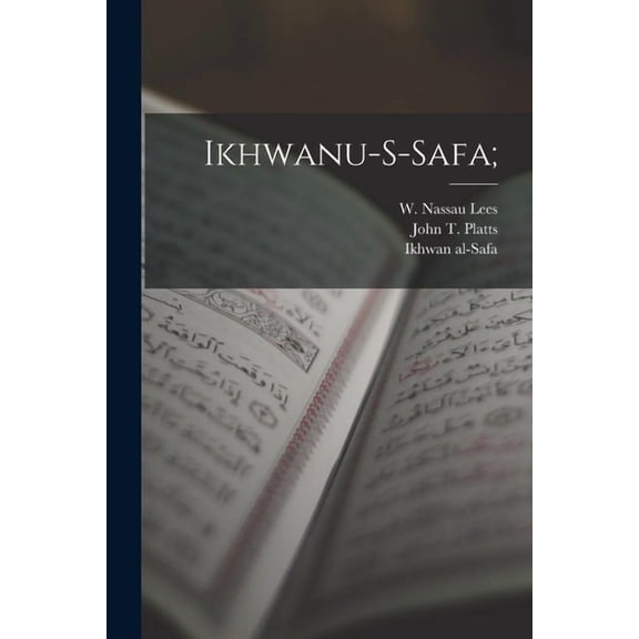 Ikhwanu-S-Safa;, (Paperback)