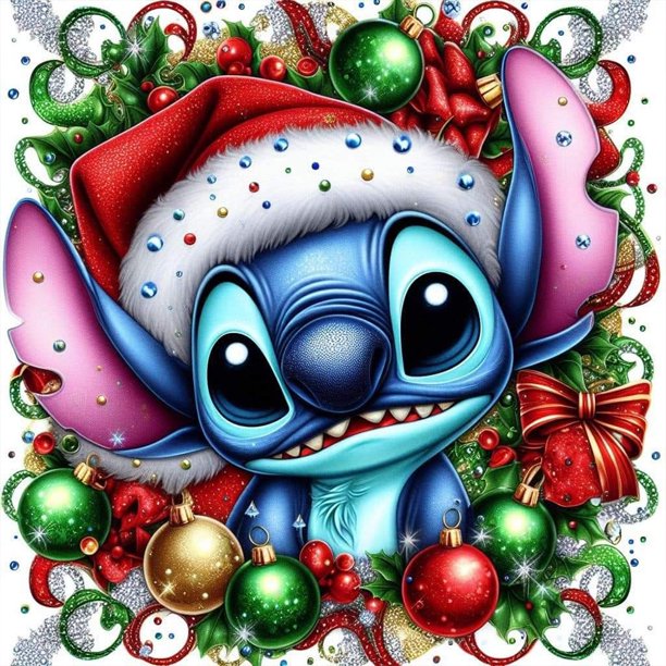 (LP1206) Serie Dibujos Animados Puntada Llena Diamantes Resina 30*30CM