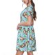 thumbnail image 2 of Disketp Cute Otters para Vestido de Manga Corta para Mujeres, Vestidos de Verano para Mujeres, Casual y Holgado para la Playa, 2 of 6