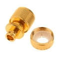 thumbnail image 2 of de jardín de 4 piezas, conector de latón de rápida, conector de de jardín, conectores de de agua de DYNWAVEMX Conector de grifo de manguera, 2 of 8