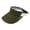 Army Green, variant on Unisex Large Brim Running Visor Hat Breathable Sport Cap Elastic Band for Men Women UV Protection