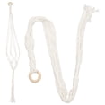thumbnail image 2 of MasteelfCA 2 Pcs Support de Plante d'Intérieur en Macramé Support Décoratif pour Jardinière Support de Jardinière Suspendu d'Intérieur, 2 of 9