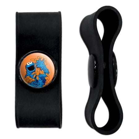 Sesame Street Vintage Cookie Monster Headphone Earbud Cord Wrap - Charging Cable Manager - Wire Organizer Set of 2 price history on PriceWatchPro
