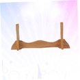 thumbnail image 4 of FELTECHELECTR 1Pack Display Shelf for Storage Rack in Light Brown, 4 of 8