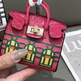 thumbnail image 4 of Mini Bolso para el Hogar, Portátil, con Correa de Mano, para Auriculares Bluetooth, Monedero, Bolso Pequeño Multifuncional, Color Rosa, 4 of 5