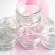thumbnail image 4 of Cosméticos Tarro Vacío Transparente Redondo Pequeño con Tapa de Plástico Herramientas de Belleza, 4 of 8