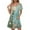 #479-Light Blue, variant on Womens Summer Dress Gradient Short Sleeve V Neck Flowy Casual Shift Dress Beach Casual Outfit Vacation Relaxed Fit Everyday Wear