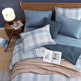 thumbnail image 2 of Edredones azules Queen Size, juegos de cama Queen a cuadros para niños y niñas, Classic, 2 of 6