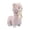 D, variant on Plush Toy Backpack Charm Cute Cartoon Soft Short Plush Ornament Keychain Bag Decoration Accessory Blue