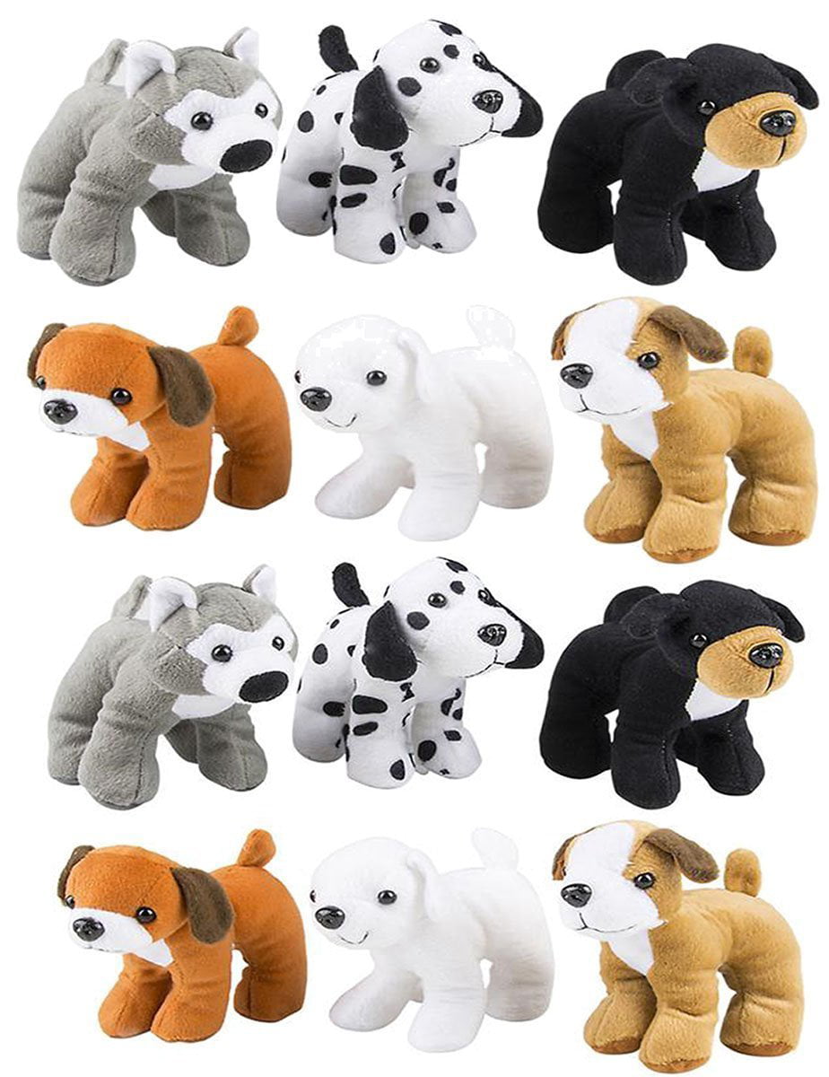 4E's Novelty Stuffed Plush Soft Dogs 