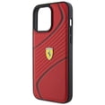 thumbnail image 5 of Ferrari Twist Metal Logo Case for iphone 15 Pro Max 6.7" Red - FEHCP15XPTWR, 5 of 5