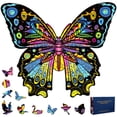 thumbnail image 1 of Muyoka Rompecabezas De Madera Rompecabezas En Forma De Animales Juguete Preescolar Rompecabezas Educativo Montessori Aprendizaje Rompecabezas De Madera Juguetes Regalo para Niños Niños Pequeños,Maripo Muyoka Hogar, 1 of 7
