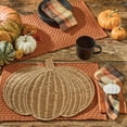 thumbnail image 5 of Split P Rattan Pumpkin Charger Set Of 4, 5 of 6