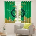 thumbnail image 3 of 38x45 inch Basketball Curtains for Teens,Basketball 30%-50% Blackout Curtains,Basketball Team Curtains Drapes for Gift,Sports Game Player Window Curtains 2 Panels for Bedroom,Boston, 3 of 6