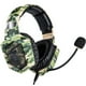 thumbnail image 3 of Audifonos Gamer Onikuma K8 Ajustable Microfono 3.5mm LED Camuflaje Verde, 3 of 6