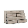 thumbnail image 5 of Levan Home Engineered Wood Truffle 8 Drawer Double Dresser, 5 of 14