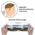 thumbnail image 7 of Wukai Lighthouse Sports sweatband,Men & Women Sweatband Headband for Running, Cross Training, Racquetball, Working Out, 7 of 7