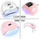 thumbnail image 5 of Nail Gel Kit Professional Nail Set With 120w/54w Uv Nail Lamp And Nail Drill Compatible All Drying Gel Nail Polish Manicure Set, 5 of 5