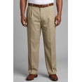 thumbnail image 3 of KingSize Men's Big & Tall Relaxed Fit Wrinkle-Free Expandable Waist Pleated Pants, 3 of 6