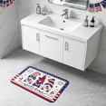 thumbnail image 6 of Independence Day Entrance Mat for House Entryways, Floor Mat Featuring 23.6x15.7 Inch Polyester, Machine Washable Decor Rug, 6 of 6