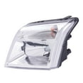 thumbnail image 4 of Miumaeov Left Driver Side Halogen Headlight Headlamp for Ford Transit Connect 2010-2013 Chrome Housing Clear Lens, 4 of 16