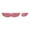 Rose red, variant on Premium Silicone Angel Wing Keyboards Wrist Cushion Mouse Pad Office Desk Accessory Comfortable Ergonomic Support