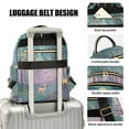 thumbnail image 3 of FORMRS Mini Backpack Purse for Women Travel Daypack Casual Shoulder Bag, Purple Forest Scene, 3 of 7