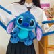 thumbnail image 4 of Mochila de peluche Kawaii Disney Stitch, bolso bandolera de doble hombro, bolsa de almacenamiento, juguete de peluche de anime, regalo para niña y niño, 4 of 4