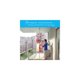 thumbnail image 2 of Debao 4-Tier Standing Clothes Laundry Drying Rack Coat Hanger Organizer Floor to Ceiling Adjustable Metal Corner Tension Pole, Grey, 2 of 5