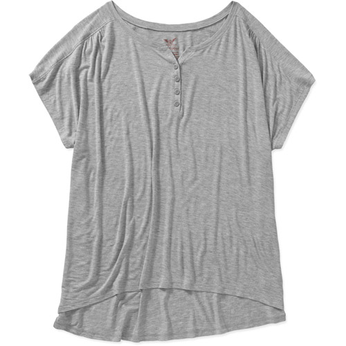 Ladies 95rayon 5span Knit Sleep Tee