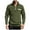 Green, variant on Mens Tee Shirts Long Sleeve Quarter Zipper Henley T-Shirt Basic Red Shirt Mens Summer T Shirts