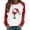White, variant on Fesfesfes Women's Raglan Sweatshirt Christmas Printed Long Sleeve Shirts Xmas Round Neck Casual Tops Under $10