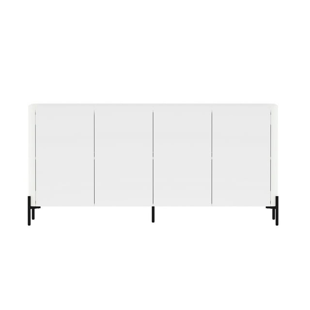 Abbey 66.9" Sideboard in White made from Engineered Wood