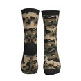 thumbnail image 2 of Athletic Socks Atr Camouflage Pattern Sport Running Calf Socks Crew Socks for Men Women, 2 of 7