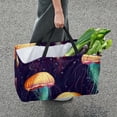 thumbnail image 7 of Jellyfish Reusable Foldable Oxford Cloth Grocery Storage Bag Laundry Bag Toy Basket Large Capacity Bag, 7 of 7