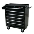 thumbnail image 4 of NIGSQJB 6 Drawers Tool Cart on Wheels, 29.9"H Multifunctional Rolling Tool Chest Tool Storage,Drawers Rolling Tool Trolley Organizer Tool Case for Garage,Warehouse,Workshop,Repair Shop, Black, 4 of 4